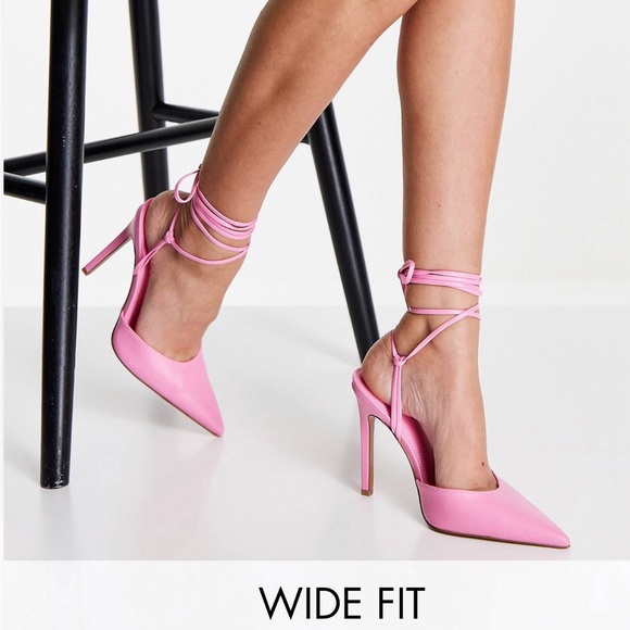 Wide fit Pink heels - Picture 4 of 4